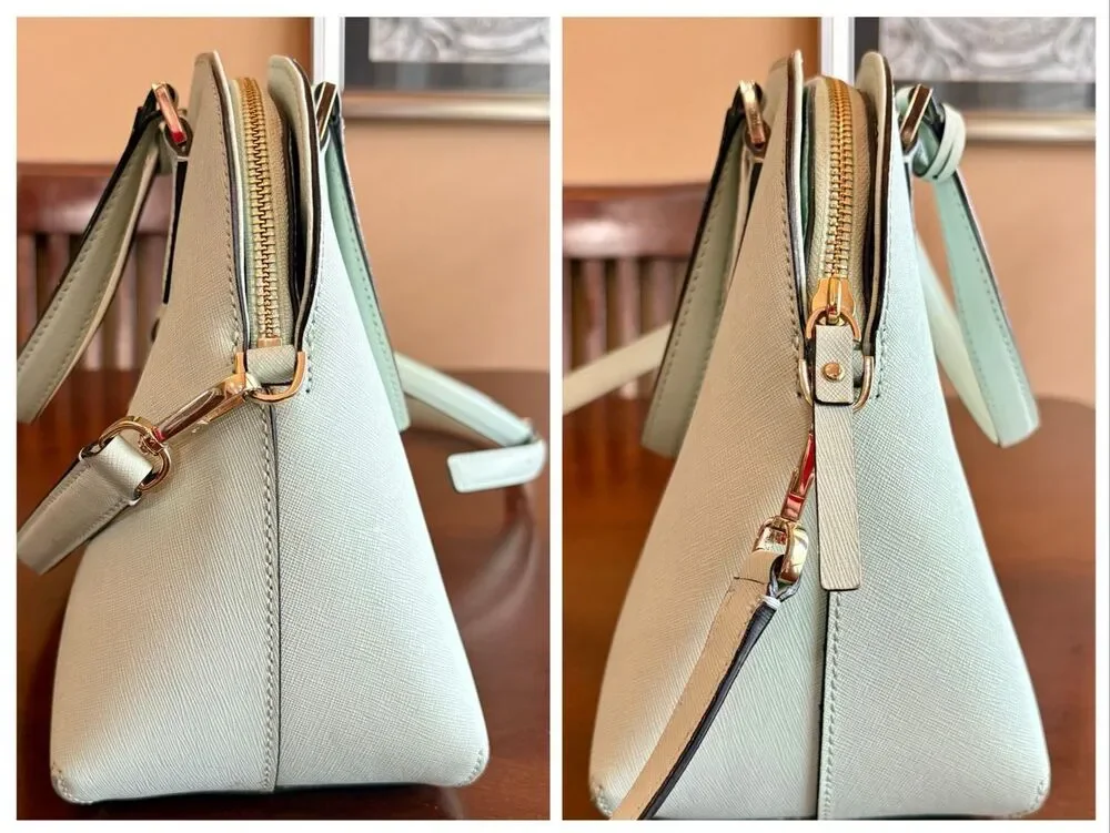 KATE SPADE -Cameron Street Small Hayden Convertible Crossbody/Misty Mint Leather